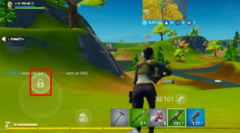 fortnite auto run toggle