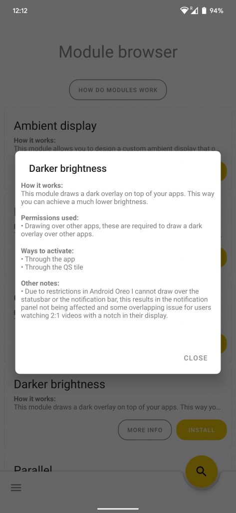 Cometin Darker Brightness Mod