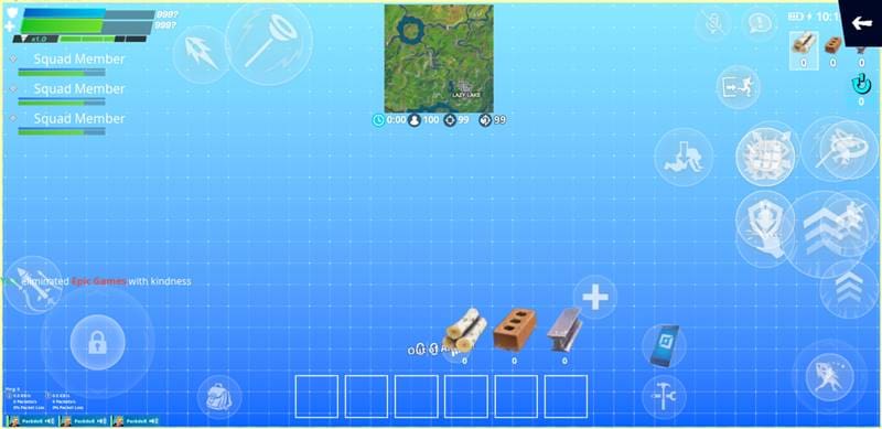 Fortnite HUD editing