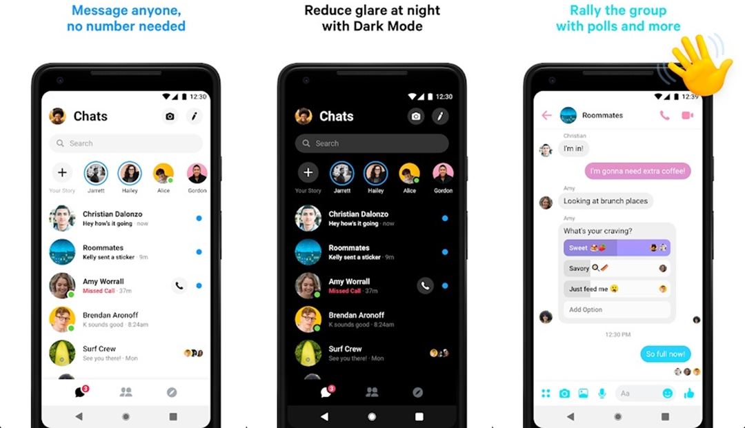 Messenger IM app