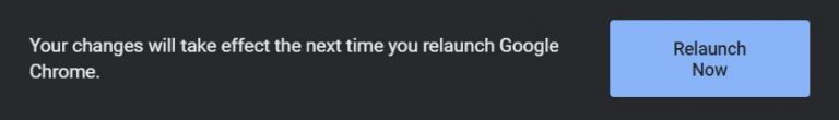 Relaunch now