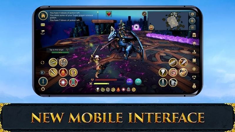 Runescape Mobile controls