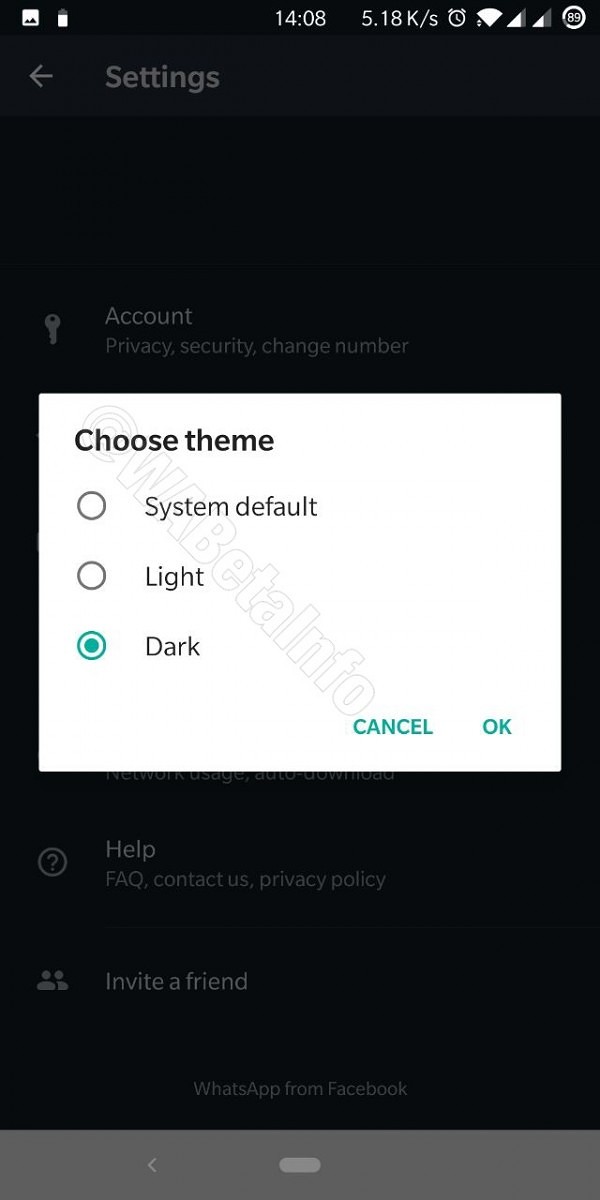 choose theme