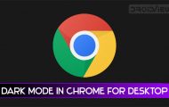chrome desktop dark mode