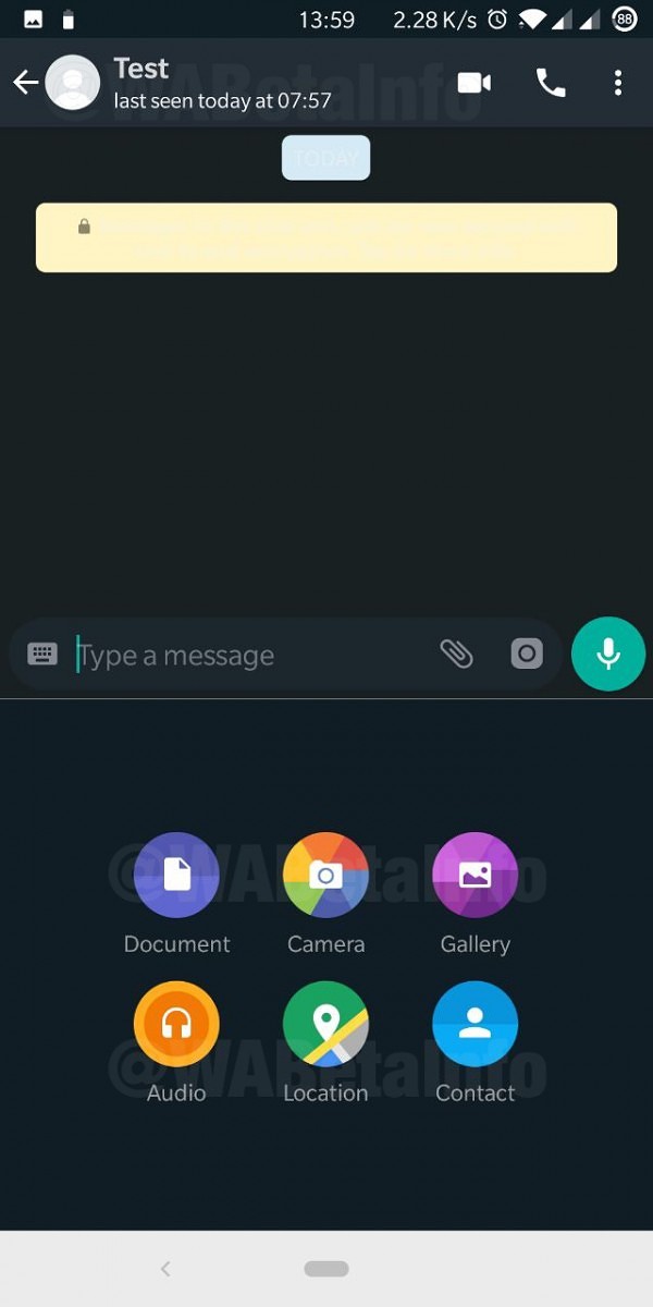 dark mode chat