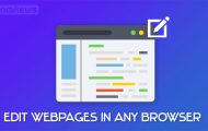edit webpage
