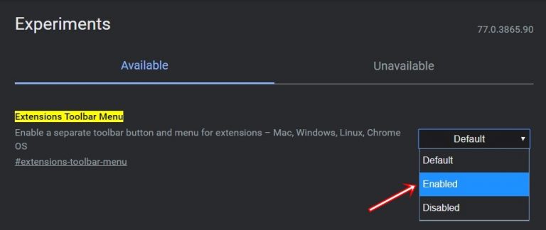 enable flag