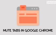 mute tabs in google chrome