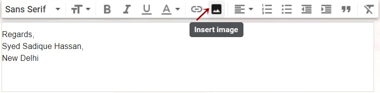 insert image signature gmail