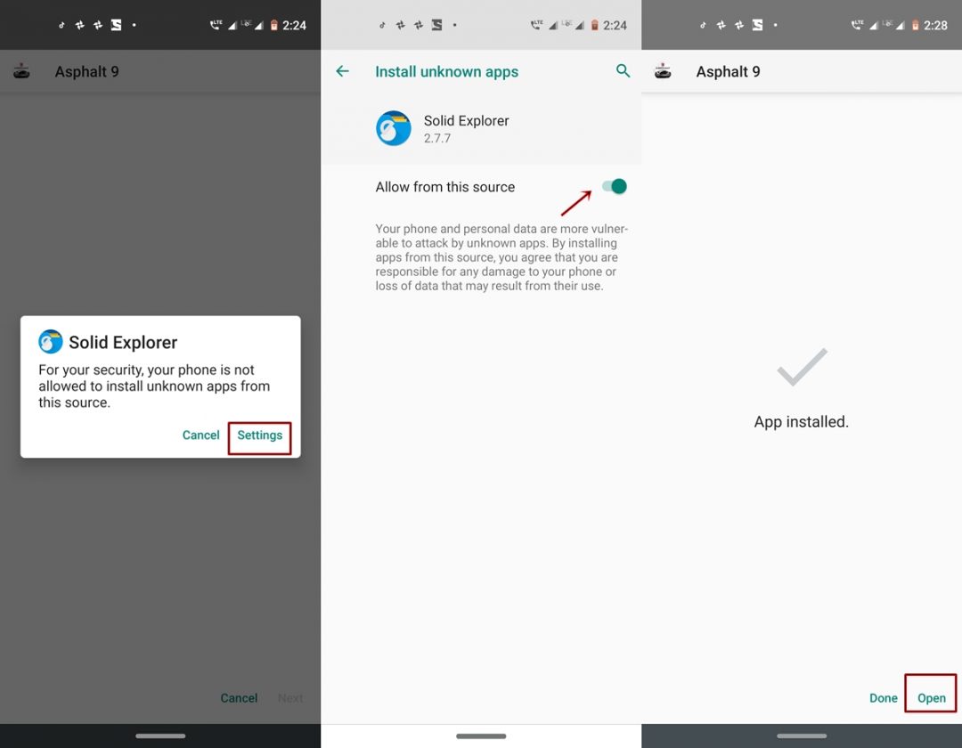 install xapk android