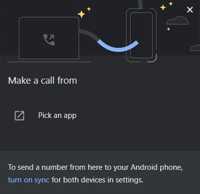 make a call