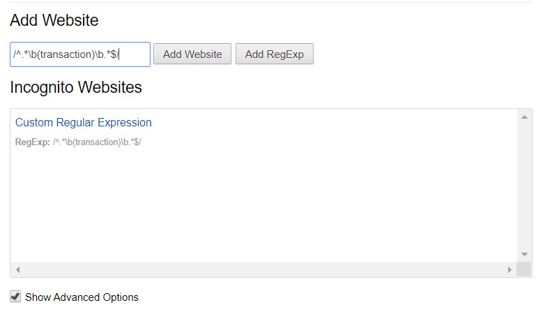 one website