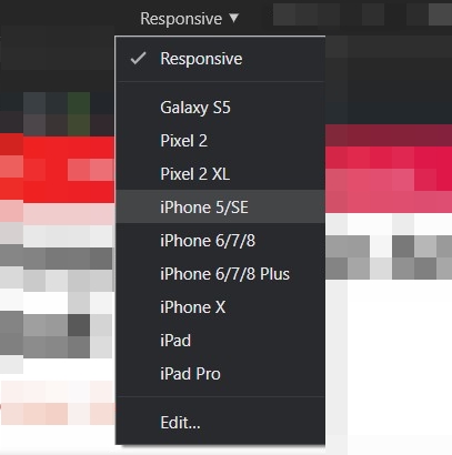 screenshot chrome responsive