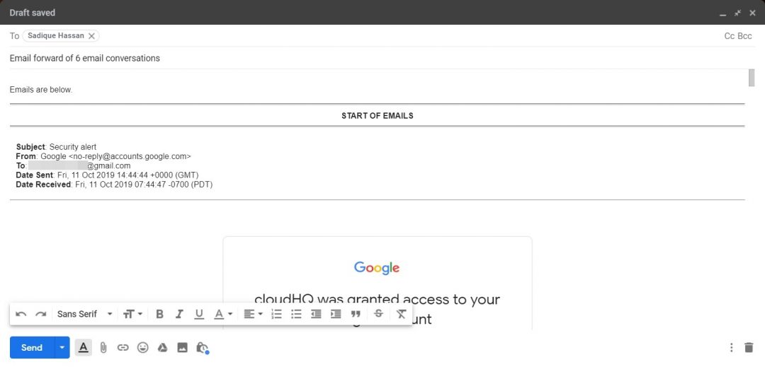 send mail