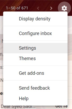 settings