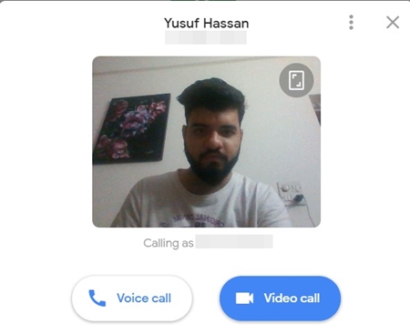 video call