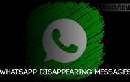 whatsapp disappearing messages