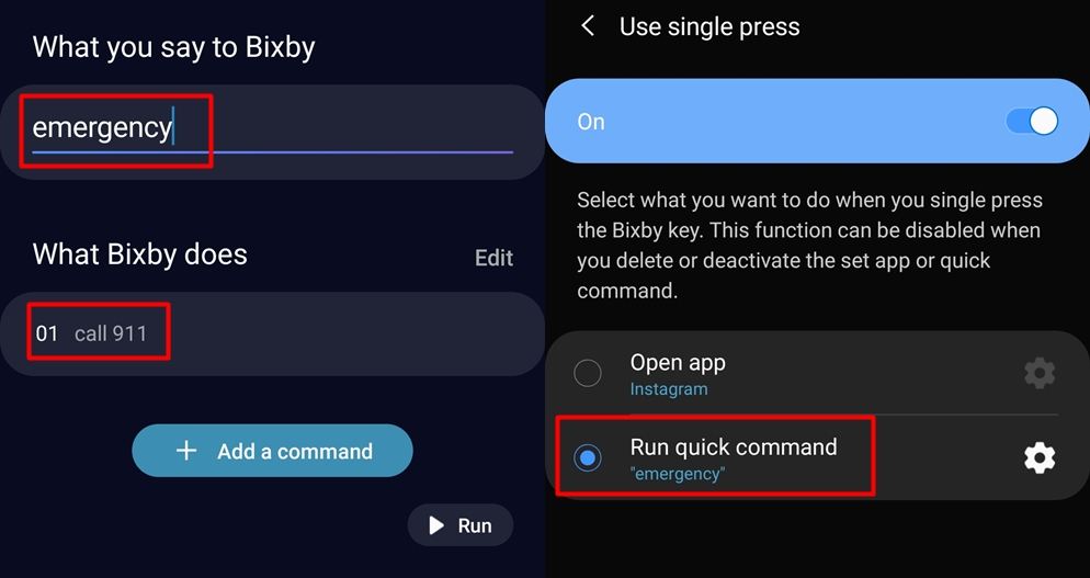 Bixby key calling trick