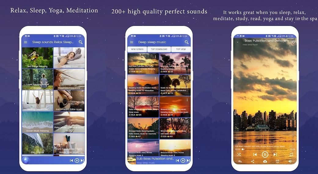 Sleep sounds app