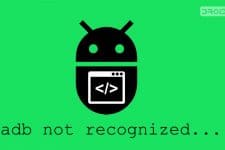 adb not recognized