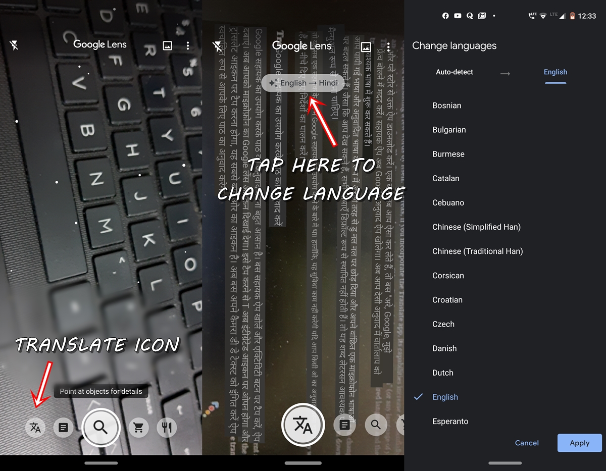 assistant text translator