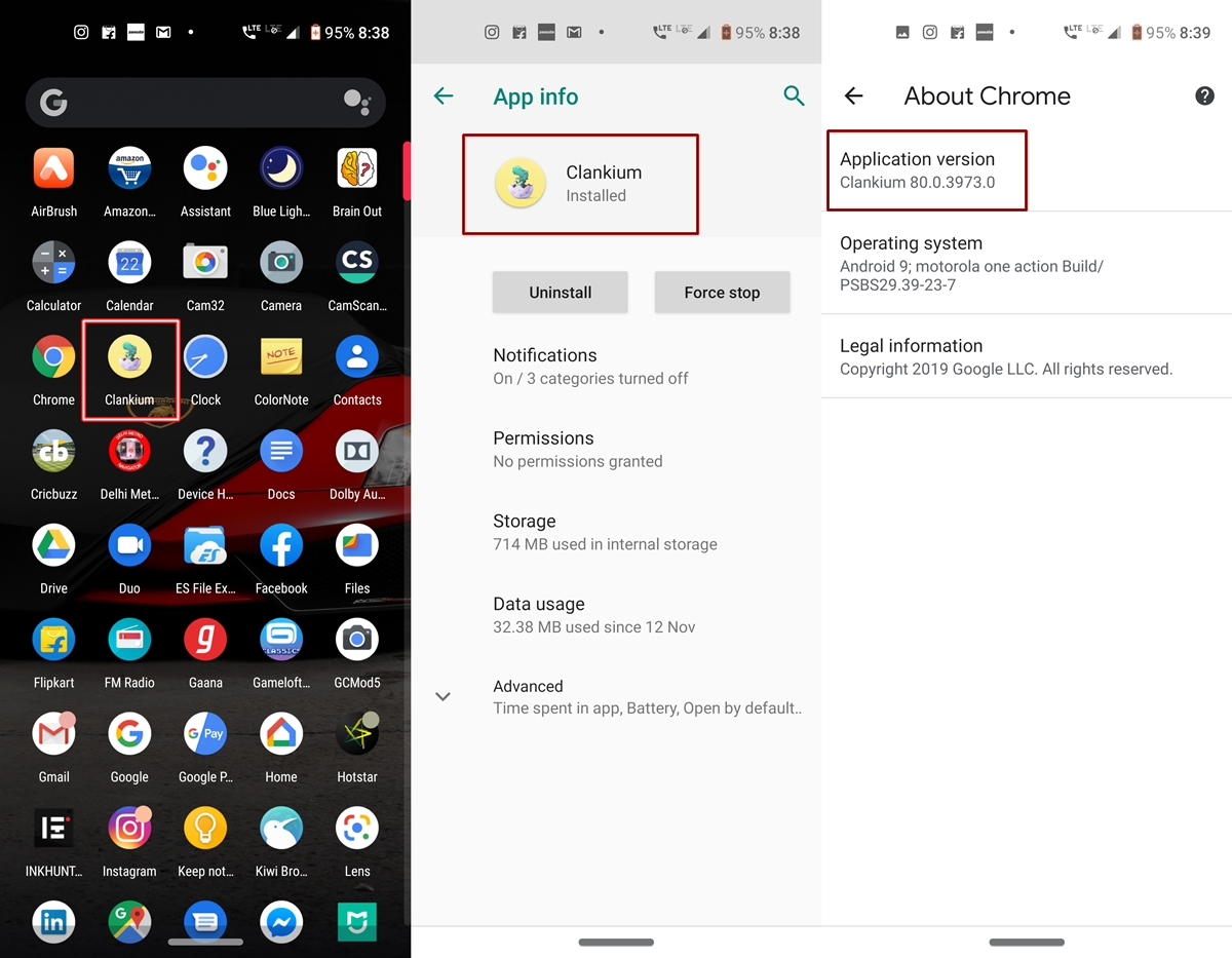 chrome canary clankium