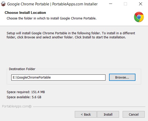 install directory