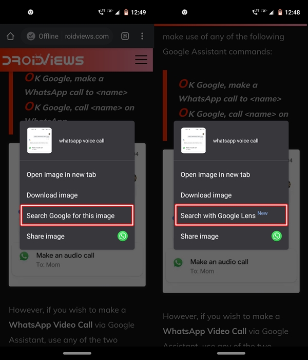 feature comparision