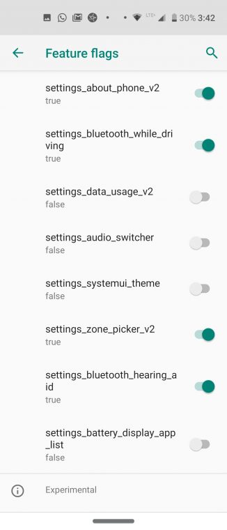 feature flags