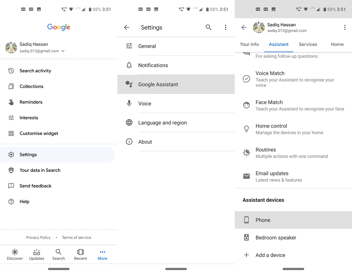 google app assisatnt