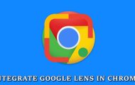lens integration chrome cover