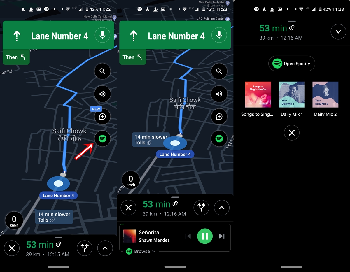 music player maps