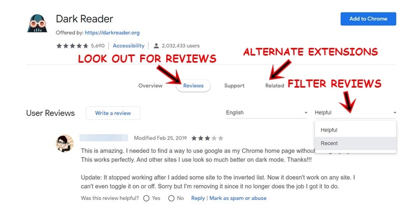 reviews and ratings
