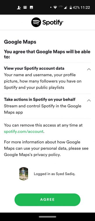 spotify permission