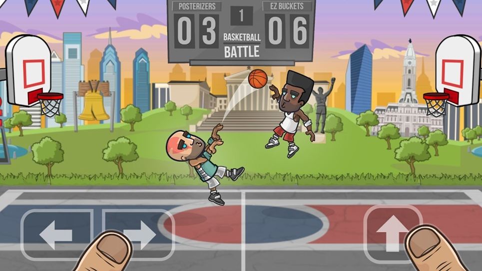 Basketball Battle gameplay