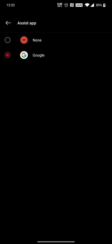 Change Assistant OnePlus