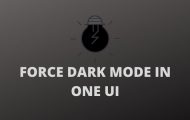 one ui 2 dark mode
