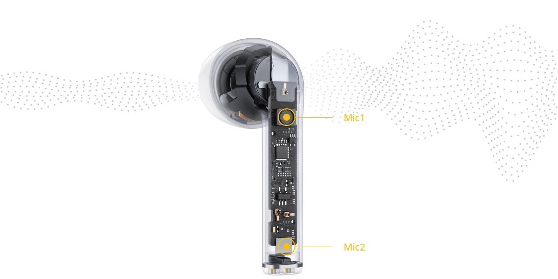Buds Air Sound and Microphone