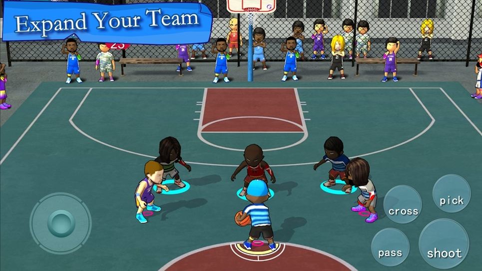 Street Basketball Association gameplay