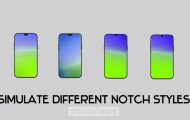 display notch styles