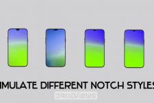display notch styles