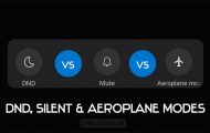 dnd silent aeroplane modes