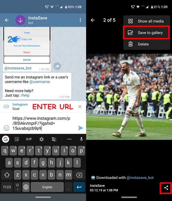 download instagram post