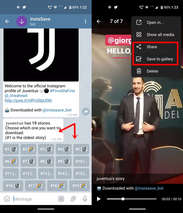 download instagram story