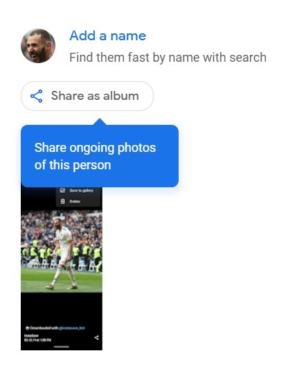 google photos rename web