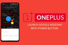 google assistant power button