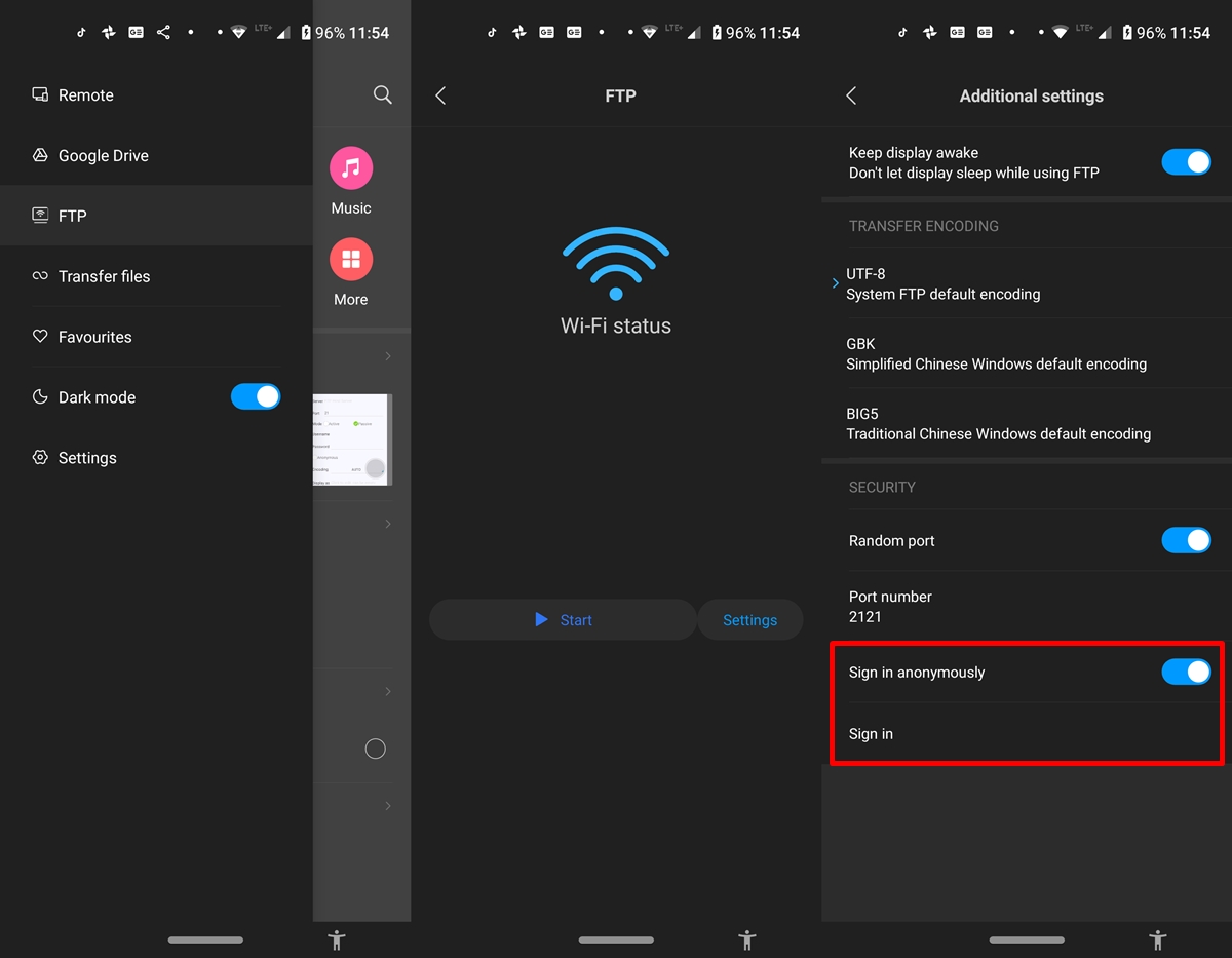 ftp mi file explorer