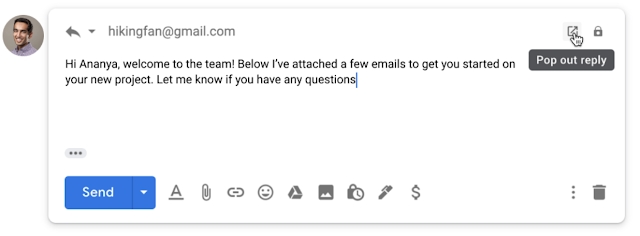 reply email gmail