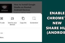 chrome canary share hub