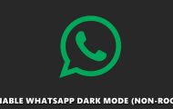 whatsapp dark mode bug